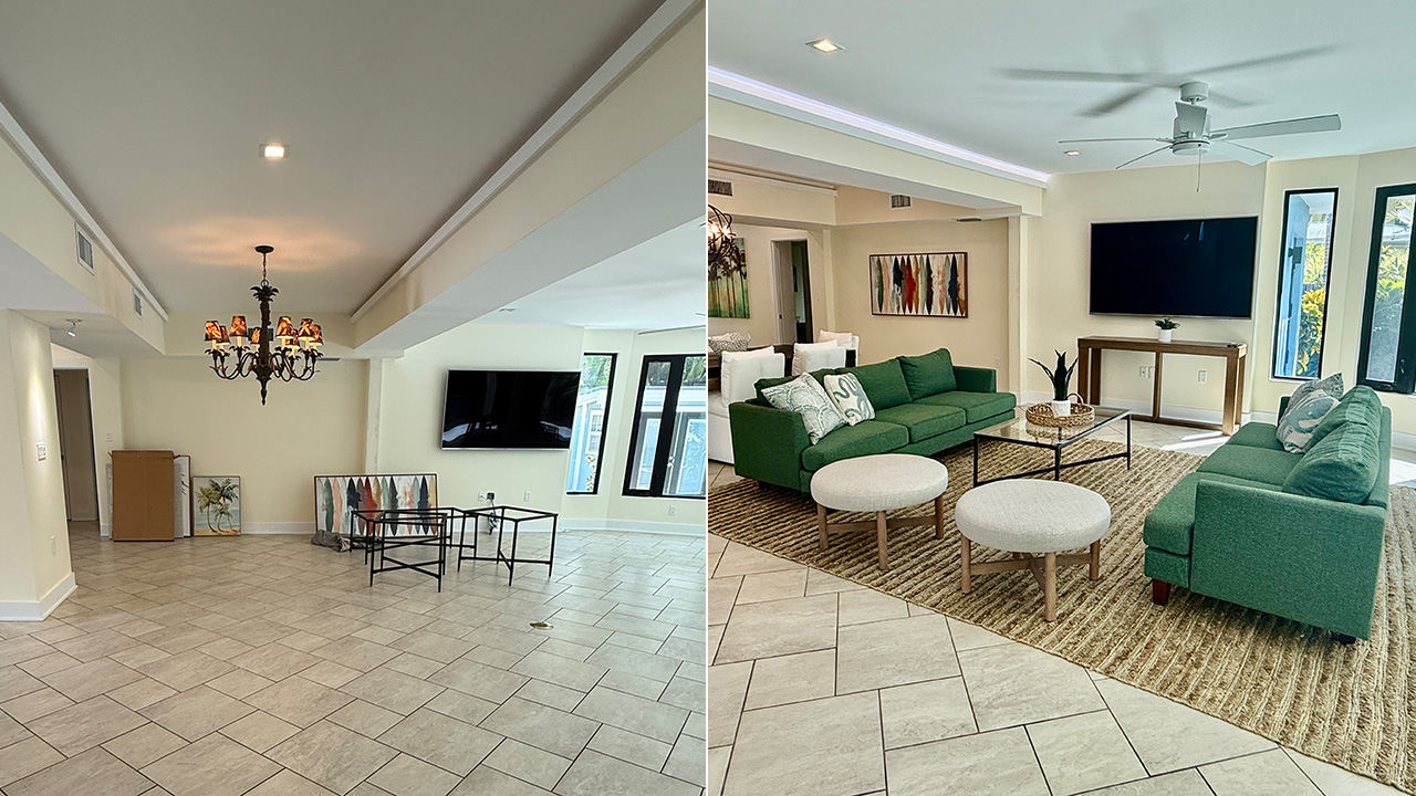 Before and After Staging