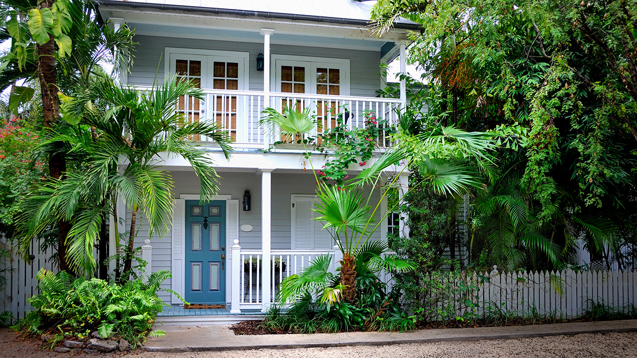 Historic Old Town Key West Home With Porches