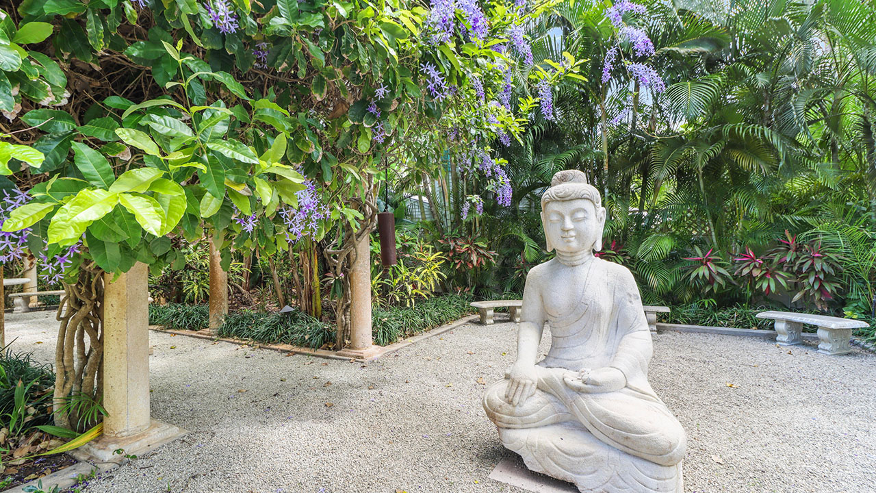 1101 Casa Marina Court Meditation Garden - Brenda Donnelly Real Estate