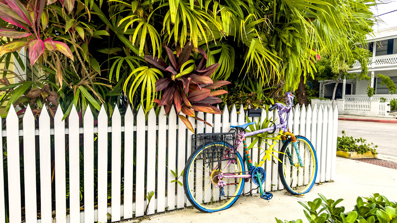 Bicycling in Key West Florida
